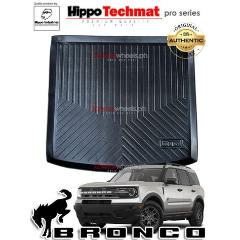 Ford Bronco 2021 2024 Trunk Cargo Tray Pro Serries Hippo Techmat