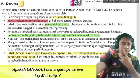 SEJARAH TINGKATAN5 BAB6 5 CABARAN SELEPAS PEMBENTUKAN MALAYSIA TRAGEDI