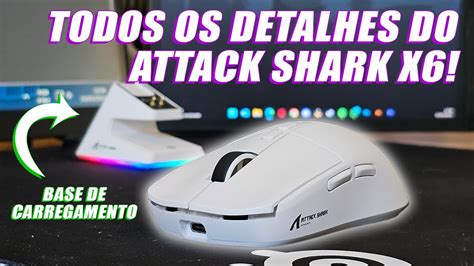 MOUSE CUSTO BENEFÍCIO BASE de CARREGAMENTO Shark X6 YouTube