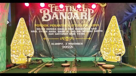 Live Festival Rebana Banjari Modern Haul Akbar Pondok Pesantren