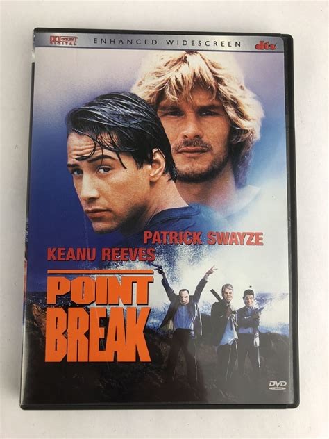 The Original Point Break Dvd Patrick Swayze Keanu Reeves Free