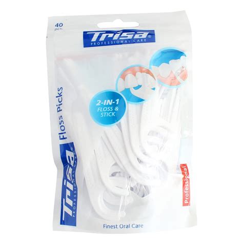 Trisa Dental Floss Picks Pc Jeevee