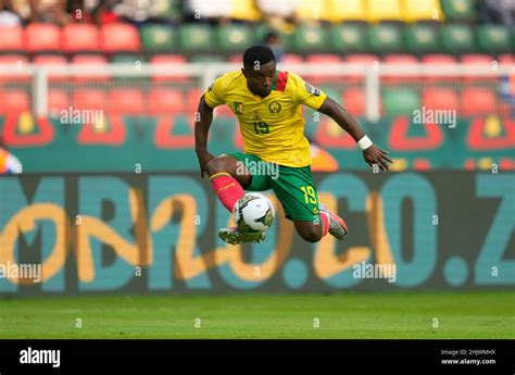 Yaound Cameroon January Collins Fai Of Cameroon During