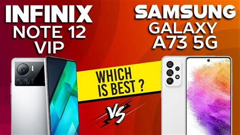 Infinix Note 12 Vip Vs Samsung Galaxy A73 Youtube