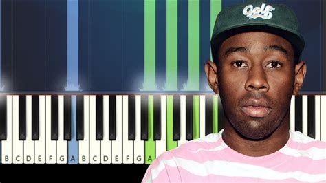 Tyler The Creator Bastard Synthesia Piano Tutorial Youtube