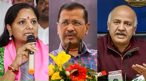 Delhi Liquor Policy Aap Vs Bjp Over K Kavitha Arvind Kejriwal Conspiracy What Did Ed Claim