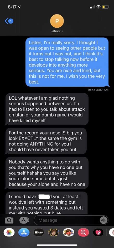 Woman Says No And Gets A Toxic Masculinity Barrage Of Hateful Text