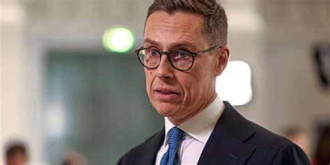 Finnlands neuer Präsident Stubb Ein Mr Perfect für ein neues Nato