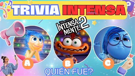 Cuánto sabes de INTENSAMENTE 2 TRIVIA Español Latino 2024 Pixar