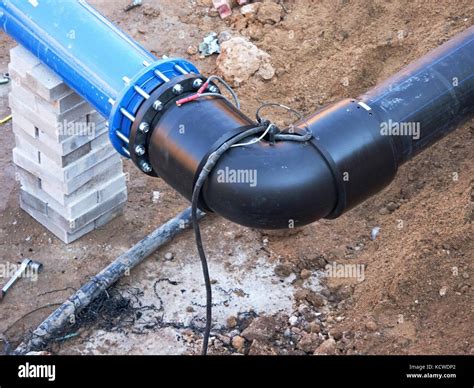 Hdpe Pipe Welding Underground City Portable Water System Welding Of