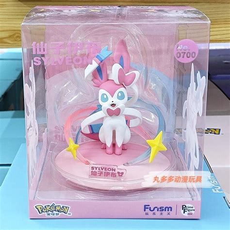 Funism Mini Pokemon Primefigure Gengar Sylveon Lucario Scorbunny Ash