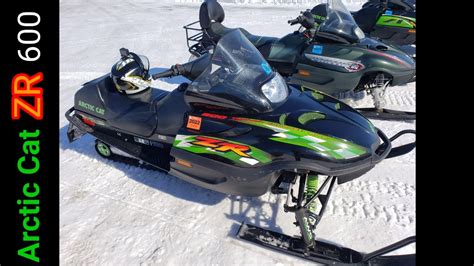 2001 Arctic Cat ZR 600 YouTube