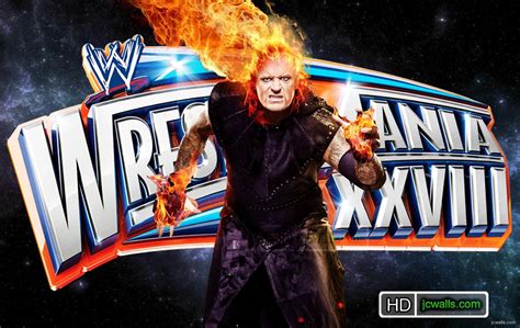 Top All Wallpapers: Undertaker VS Triple H Wrestle Mania 28 Wallpapers