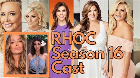 The Real Housewives Of Orange County Season Cast Rhoc Youtube