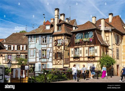 Klein Venedig An Der Rue De Turenne In Colmar Elsass Frankreich