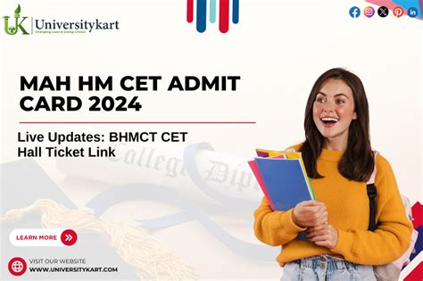 MAH HM CET Admit Card 2024 Live Updates BHMCT CET Hall Ticket Link