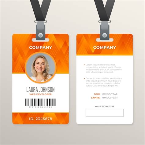 Id Card Designs Images Free Download On Freepik