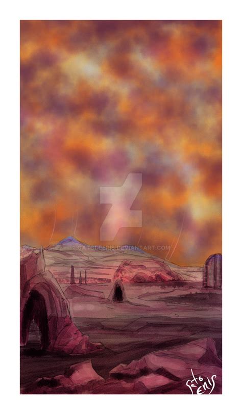 Martian Landscape by GatodeEris on DeviantArt