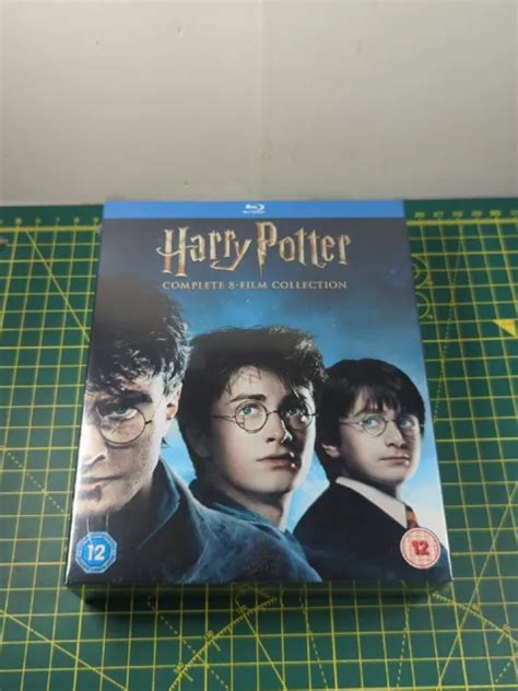 HARRY POTTER COMPLETE 8 Film Collection 12 Blu Ray Box Set 22 57