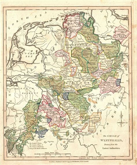 The Circle of Westphalia, Drawn from the Latest Authorities ...