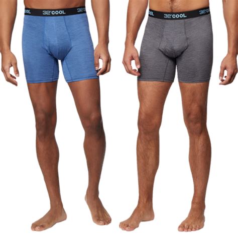 Mens Cool Boxer Briefs Only 399 At 32 Degrees