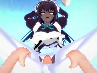 来自 Blue Archive 的 Karin Kakudate 的 POV Hentai Footjob Pornhub