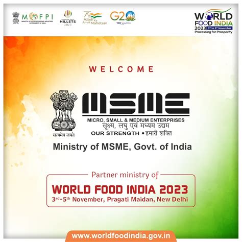 FOOD PROCESSING MIN On Twitter RT Worldfoodindia We Extend A Warm