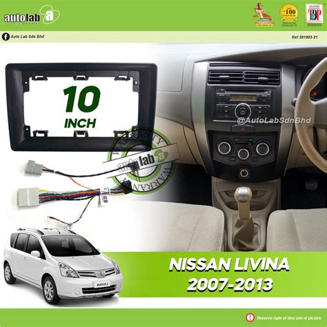 Android Player Casing 10 Nissan Livina 2007 2013 Small With Socket