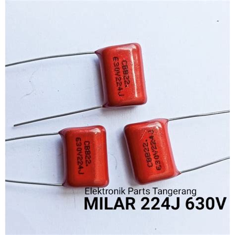 Jual Kapasitor Milar J V Capacitor Milar J V Kapasitor