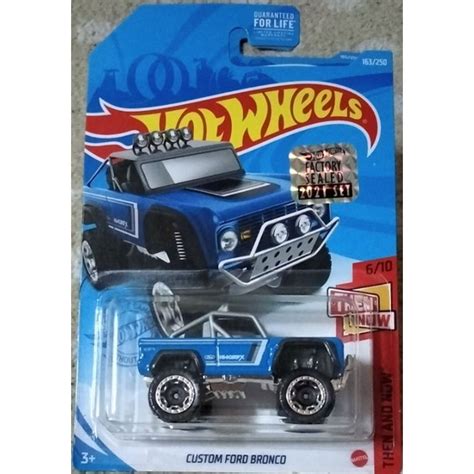 Hot Wheels Custom Ford Bronco Shopee Malaysia