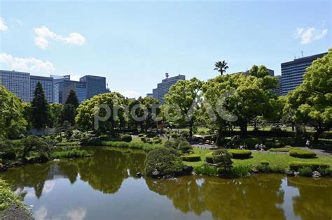 日比谷公園の心字池 No 23962047｜写真素材なら「写真ac」無料（フリー）ダウンロードok