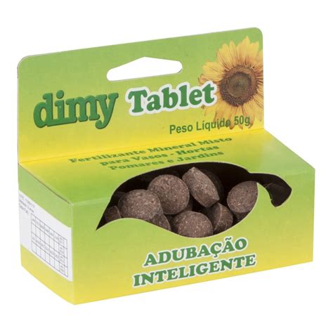 Fertilizante Dimy Tablet 50g Adubação Inteligente Para Pomares Hortas e