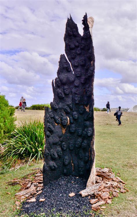 ashes to ashes: - Sculpture by the Sea