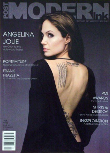 Tattoo Blog: Angelina Jolie Tattoos In Wanted