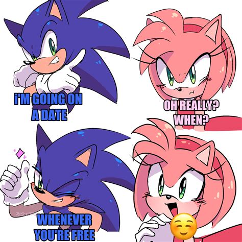 Funny Sonic And Amy Memes