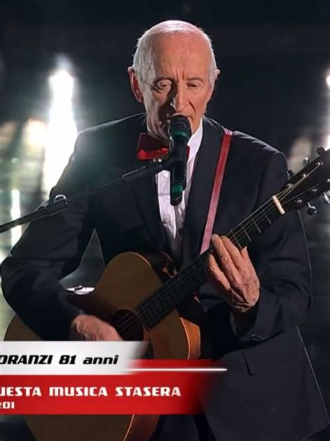 The Voice Senior Luigino Commuove Tutti Sul Palco