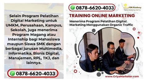 Call Workshop Cara Promosi Pemasaran Online Di Kepanjen