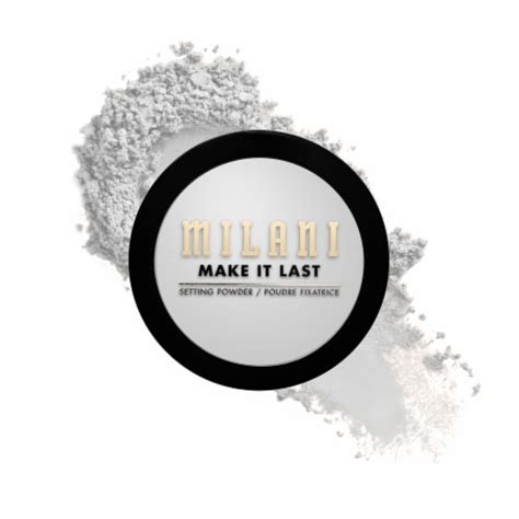 Milani Make It Last Mattifying Setting Pressed Powder Transparent 110