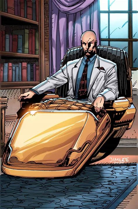 Professor-X-by-Jim-Lee-yellow-wheelchair-Charles-Xavier – Inside Pulse