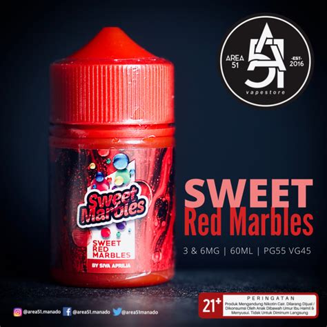 Area Katamso Vapepackers Sweet Marbles V Red Marbles Ml