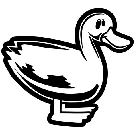 Cute Detailed Duck Sticker