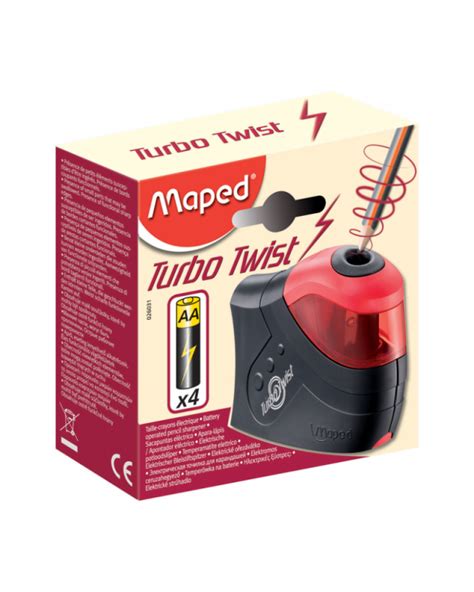 Taille Crayon Electrique Turbo Twist Maped Papel Tn