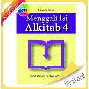 Jual Buku Menggali Isi Alkitab J Sidlow Baxter Shopee Indonesia