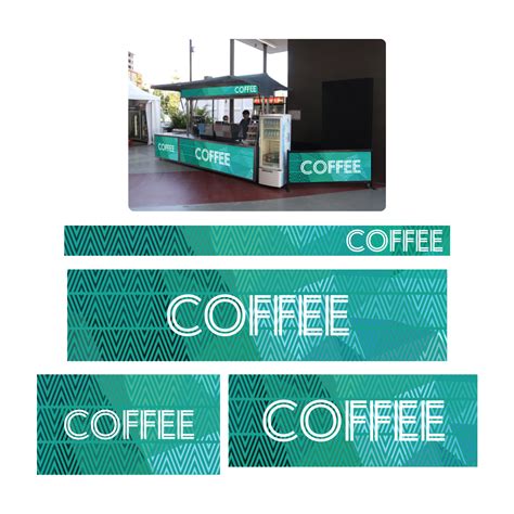 Stadium Coffee Cart Needs New Sign | 19 Signage Designs for Open Coffee