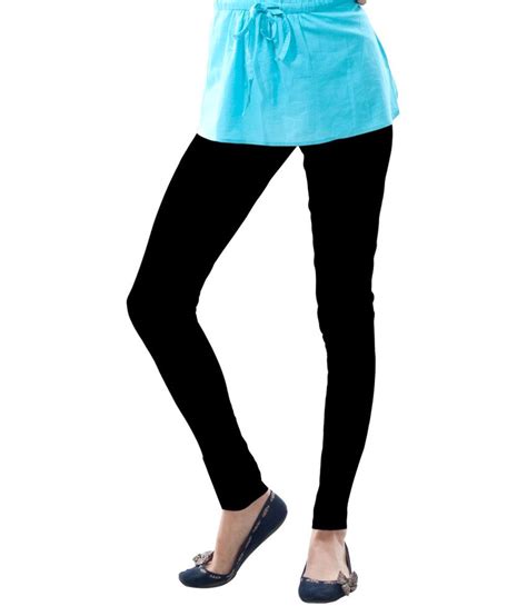 Morrio Black Cotton Leggings Price In India Buy Morrio Black Cotton Leggings Online At Snapdeal