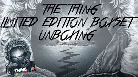 The Thing Arrow Video Limited Edition Blu Ray Boxset Unboxing