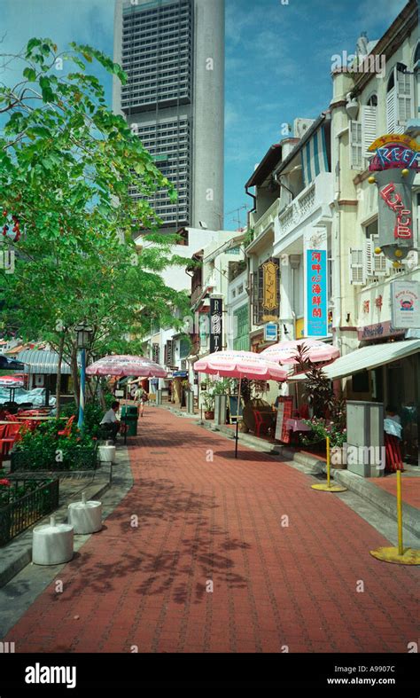 Boat Quay Singapore Stock Photo - Alamy