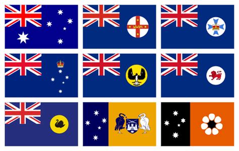 all state flags of Australia : vexillology