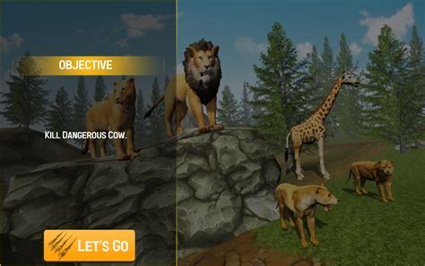 Ultimate Lion Simulator Games, Wild Animal Lion Games Online, Animal ...