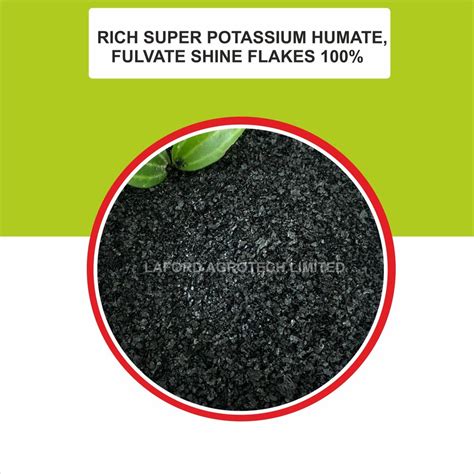 25 Kg Bag Rich Potassium Humate Fulvate Shiny Flakes At Rs 160 Kg In